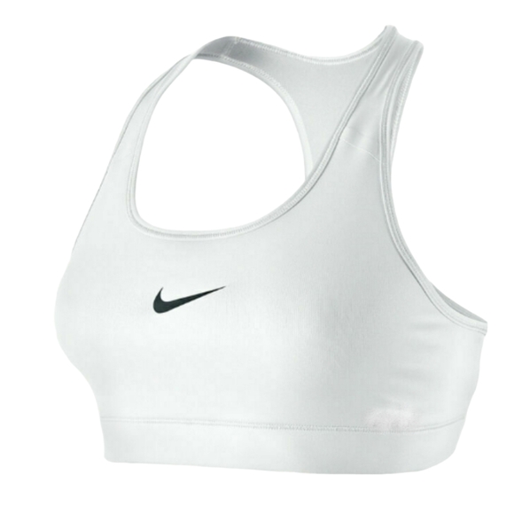 Nike PLUS SIZE WOMEN'S Sport Bra Swoosh DJ0746 100 WHITE SPORTSWEAR Size 3X - Picture 6 of 6